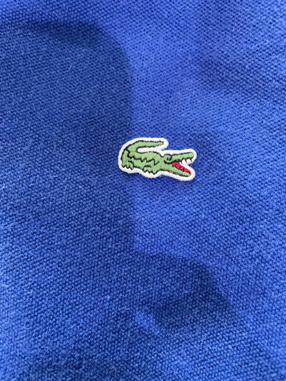 Lacoste Women’s Blue Short Sleeve Polo with Crocodile Logo - Picture 4 of 4